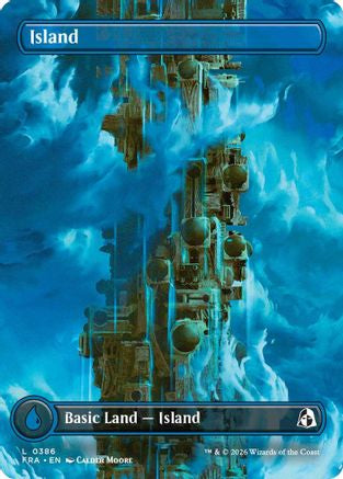 Island (Borderless) (0386) (386) [Reality Fracture] foil