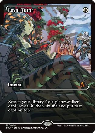 Loyal Tutor (Showcase) (404) [Reality Fracture] foil