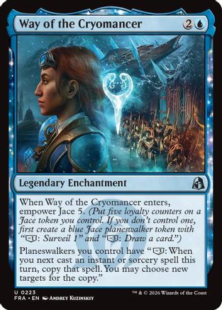 Way of the Cryomancer (223) [Reality Fracture] foil