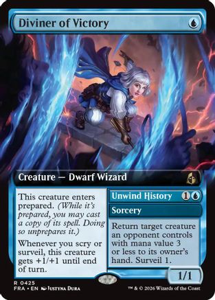 Diviner of Victory (Extended) (425) [Reality Fracture] foil