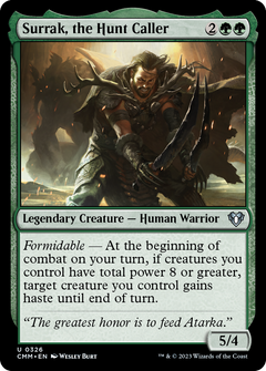 Surrak, the Hunt Caller (326) [Commander Masters] - Deck Out Gaming