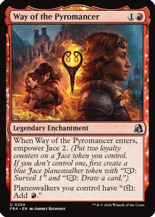 Way of the Pyromancer (254) [Reality Fracture] foil