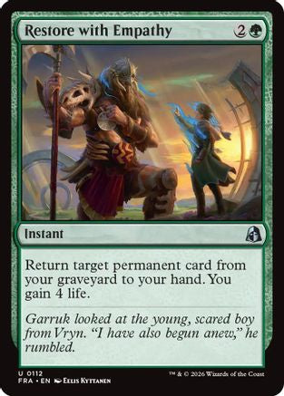Restore with Empathy (112) [Reality Fracture] foil