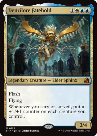 Denzilore Fatehold (128) [Reality Fracture] foil