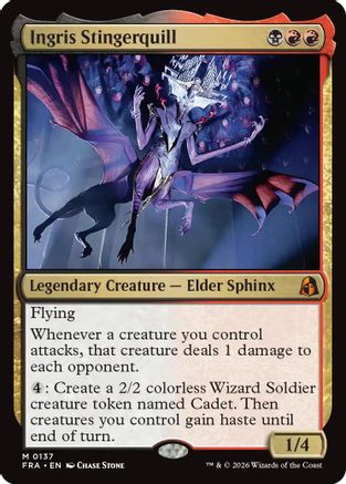 Ingris Stingerquill (137) [Reality Fracture] foil