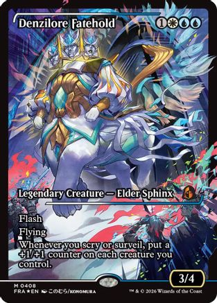 Denzilore Fatehold (Showcase) (0408) (408) [Reality Fracture] foil