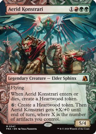 Aerid Konstrari (Showcase) (0347) (347) [Reality Fracture] foil