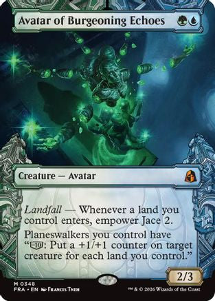 Avatar of Burgeoning Echoes (Showcase) (0348) (348) [Reality Fracture] foil