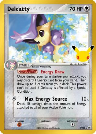 Delcatty (5) [ME: 30th Celebration Classic Collection] Holofoil-1