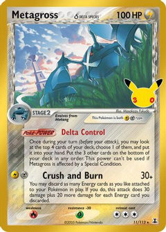Metagross (Delta Species) (11) [ME: 30th Celebration Classic Collection] Holofoil-1