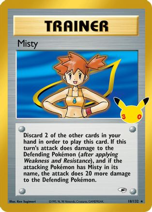 Misty (18) [ME: 30th Celebration Classic Collection] Holofoil