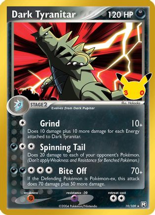 Dark Tyranitar (19) [ME: 30th Celebration Classic Collection] Holofoil-1