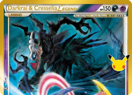 Darkrai & Cresselia Legend (Top) (99) [ME: 30th Celebration Classic Collection] Holofoil-1