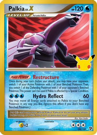 Palkia LV.X (106) [ME: 30th Celebration Classic Collection] Holofoil-1