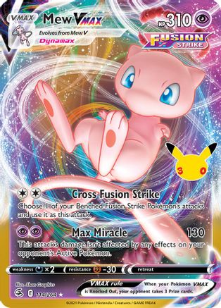 Mew VMAX (114) [ME: 30th Celebration Classic Collection] Holofoil-1
