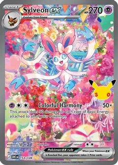 Sylveon ex - 153/128 (153) [ME: 30th Celebration] Holofoil-1