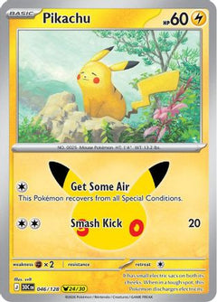 Pikachu - 046/128 (46) [ME: 30th Celebration] Holofoil-1