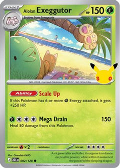 Alolan Exeggutor - 002/128 (2) [ME: 30th Celebration] Holofoil-1