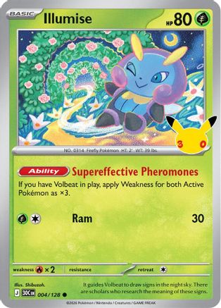 Illumise (4) [ME: 30th Celebration] Holofoil-1