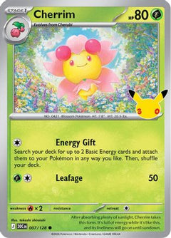 Cherrim (7) [ME: 30th Celebration] Holofoil-1