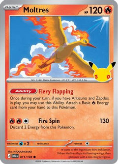 Moltres - 011/128 (11) [ME: 30th Celebration] Holofoil-1