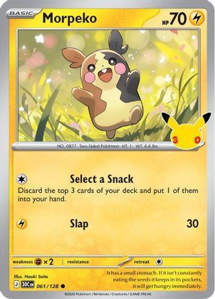 Morpeko - 061/128 (61) [ME: 30th Celebration] Holofoil-1