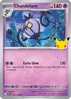 Chandelure - 075/128 (75) [ME: 30th Celebration] Holofoil-1