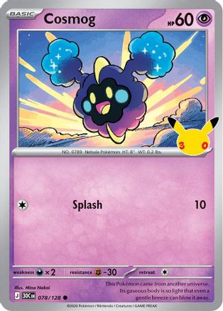Cosmog (78) [ME: 30th Celebration] Holofoil-1