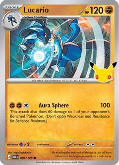 Lucario (83) [ME: 30th Celebration] Holofoil-1