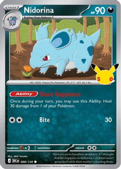 Nidorina (88) [ME: 30th Celebration] Holofoil-1