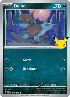 Deino (97) [ME: 30th Celebration] Holofoil-1