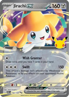 Jirachi ex - 102/128 (102) [ME: 30th Celebration] Holofoil-1