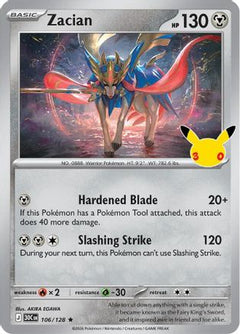 Zacian (106) [ME: 30th Celebration] Holofoil-1