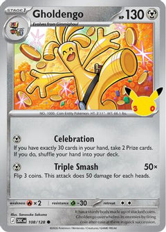 Gholdengo - 108/128 (108) [ME: 30th Celebration] Holofoil-1