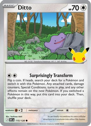 Ditto (115) [ME: 30th Celebration] Holofoil-1