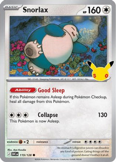 Snorlax (119) [ME: 30th Celebration] Holofoil-1