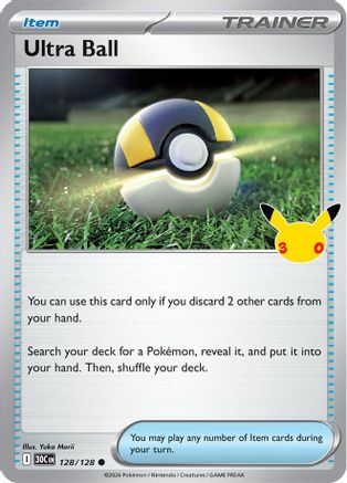 Ultra Ball (128) [ME: 30th Celebration] Holofoil-1