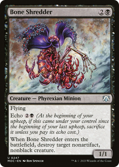 Bone Shredder (247) [March of the Machine Commander] - Deck Out Gaming