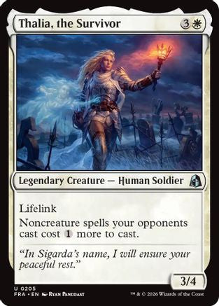 Thalia, the Survivor (205) [Reality Fracture] foil