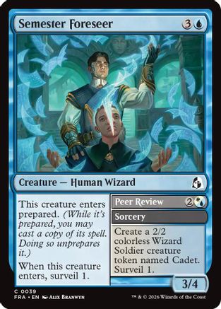 Semester Foreseer (39) [Reality Fracture] foil