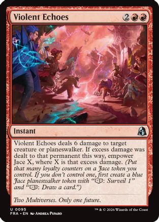 Violent Echoes (95) [Reality Fracture] foil