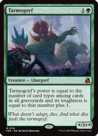 Tarmogoyf (116) [Reality Fracture] foil