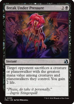 Break Under Pressure (50) [Reality Fracture] foil