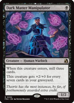 Dark Matter Manipulator (52) [Reality Fracture] foil