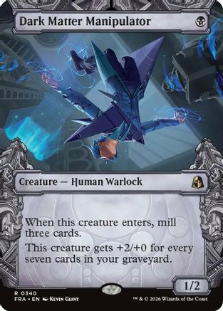 Dark Matter Manipulator (Showcase) (340) [Reality Fracture] foil