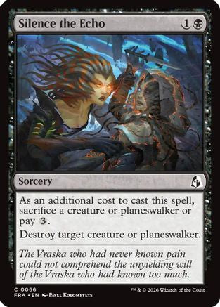 Silence the Echo (66) [Reality Fracture] foil