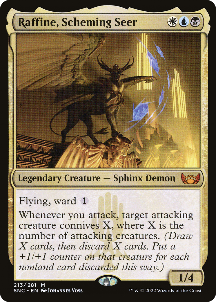 Raffine, Scheming Seer (213) [Streets of New Capenna] foil - Deck Out Gaming