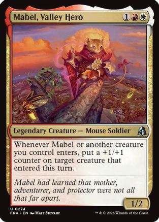 Mabel, Valley Hero (274) [Reality Fracture] foil