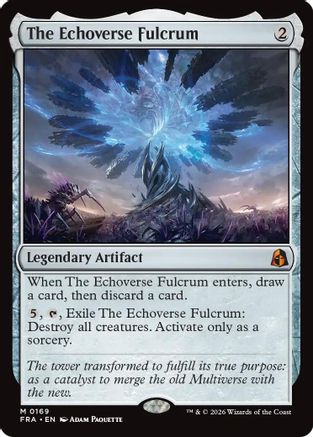 The Echoverse Fulcrum (169) [Reality Fracture] foil