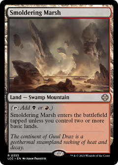 Smoldering Marsh (353) [The Lost Caverns of Ixalan Commander] - Deck Out Gaming